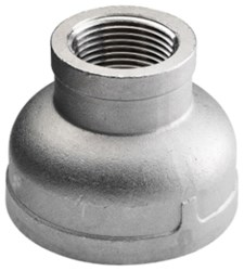 1/2 X 1/4 304 Stainless Steel Reducer Coupling Fipxfip 