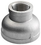 1/2 in X 1/4 in 304 Stainless Steel Reducer Coupling Female Threaded X Female Threaded ,SSRDB