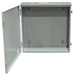 242410-TC3R Milbank 24 in X 24 in X 10 in G90 Galvanized Steel Cabinet ,242410TC3R