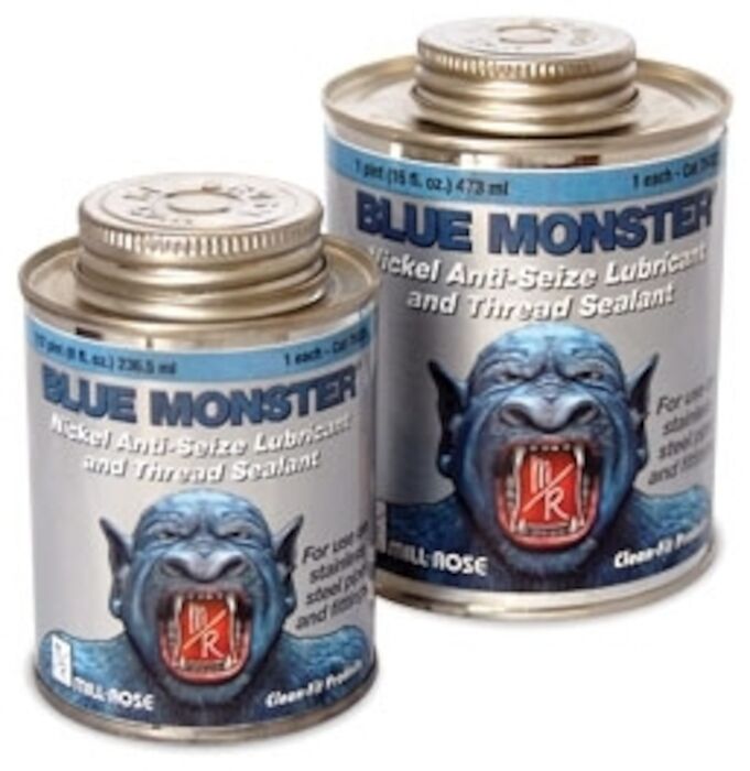 The Mill-rose Company - 76020 Blue Monster 1/2 Pint Can Lubricant