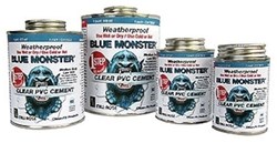 8OZ BM CLEAR PVC CEMENT ,