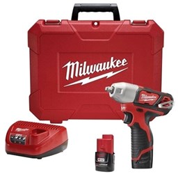 M12 3/8 12 Volts Impact Wrench 2463-22 Milwaukee 