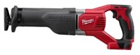 2621-20 Milwaukee M18 Cordless 18 Volts 18 in Sawzall Bare Tool ,262120,2621-20