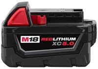 48-11-1850 Milwaukee M18 Redlithium 18 Volts Power Tool Battery Only ,48-11-1850