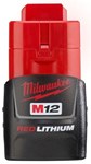 48-11-2401 Milwaukee M12 Redlithium 12 Volts Power Tool Battery ,48-11-2401,48112401,MB12