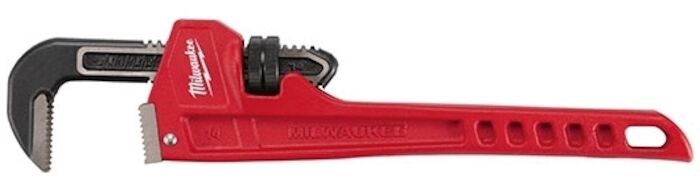 48-22-7114 Milwaukee 14 Red Steel Pipe Wrench 