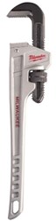 48-22-7218 Milwaukee 18 Silver Aluminum Pipe Wrench ,48-22-7218