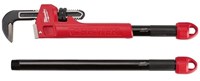 48-22-7314 Milwaukee 14 Red Steel Pipe Wrench ,PIPE WRENCHES