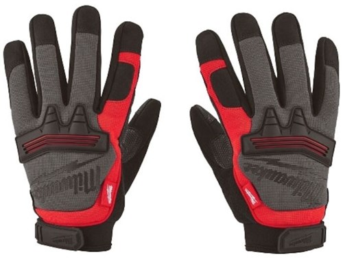 Milwaukee Work Gloves 48-22-8712, Size Large, Red, Black