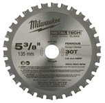 5-3/8 In Circular Saw Blade 30 Teeth 48-40-4070 Milwaukee 