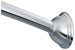Chrome adjustable curved shower rod - MOECSR2160CH
