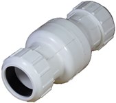 1500-15 NDS 1-1/2 in PVC Lead Free Swing Compression Union X Compression Union Check Valve ,150015,PSCVJ,PSCJ