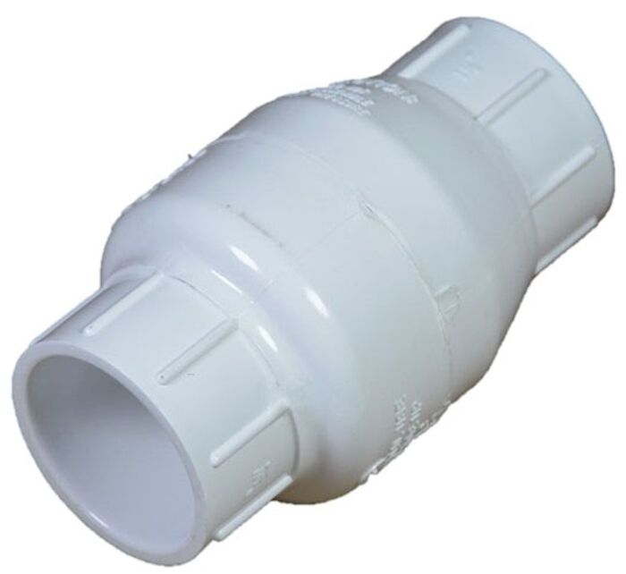 Nds Inc. NDS 11/2 in PVC Lead Free Swing Slip X Slip Check Valve