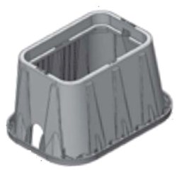 D1200-B/O NDS Polyolefin Meter Box W/O Lid 14 X 19 X 12 ,D1200