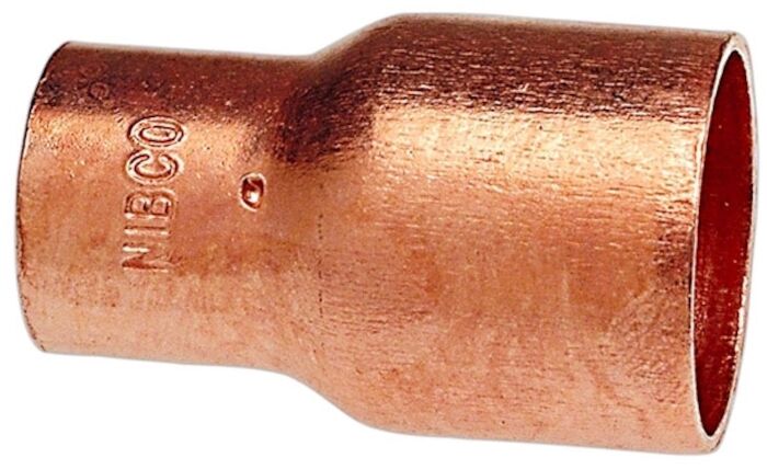 Nibco Inc 1 1 4 In X 1 2 In 1 3 8 In X 5 8 In Od Lead Free Copper Reducer Coupling Copper X Copper Domestic