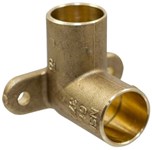 1/2 in (5/8 in OD) LF Cast Bronze 90 Drop Elbow Copper X Copper Domestic ,707-5-LF,CDELD