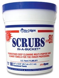 Nu-Calgon 4366-87 Scrubs - Hvac80  6X1 Case ,4366,436687,42272,SCRUBS,2x06x81001x43660x5,38310660,WIPES,WIB,SIB,77095,45333,4366-87,42272,SCRUBS,PRO42272,SIB,WIB,PRO436687