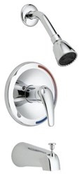 P4C730C Matco-Norca Polished Chrome ADA 1 Handle Tub &amp; Shower Faucet ,P4C-730C,82647146556,P4C730C,MTST,CL-730C,CL730C,FY990,FY-990,MATFCL730C