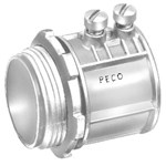 304 Peco 1-1/2 in Zinc EMT Concrete Tight Set Screw Conduit Connector ,E304,EMAJ,SSCNJ,SSCN150,PEC304,ARL804,SSC112,SSCN150