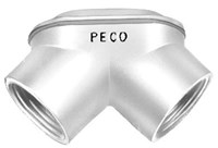 671 Peco 3/4 90 Degree Die-Cast Zinc Conduit Elbow ,E671,PEC671