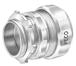 960 Peco 1/2 in Steel Rigid/IMC Conduit Connector No Thread ,96078524419600