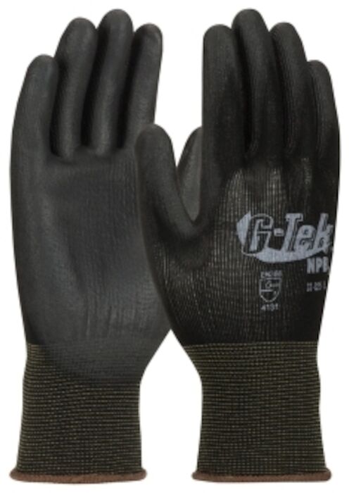 PIP33-325/L Protective Industrial Products G-Tek Black Nylon Glove Large 