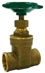 1 1/4 SWT NRS BRASS GATE VALVE 200# WOG ,268AB114,SI8H,SI8,SGVH