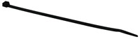 455066 Protech 5-3/4 in Black Nylon 40 lb Cable Tie ,