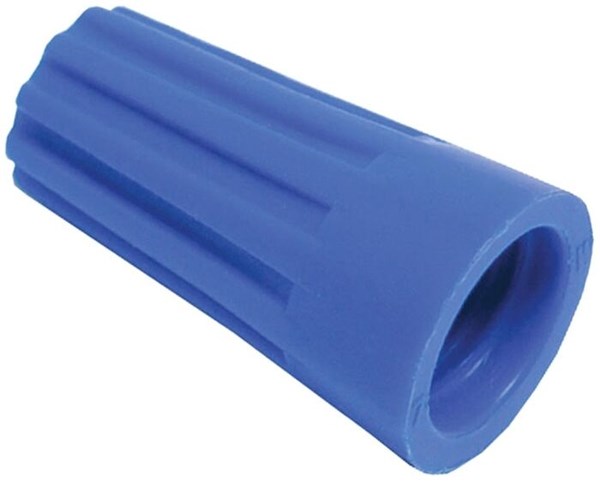 RUUD MFG - 455109 Protech Wire Nuts-Plastic-Blue-22-14 Awg Packg Of 100