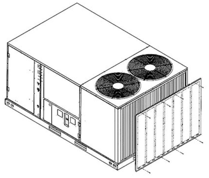 Rheem Ruud Mfg Ruud 8 230 3 Ph Volts Louver Panel Rheem Ruud Mfg Ruud 8 230 3 Ph Volts Louver Panel