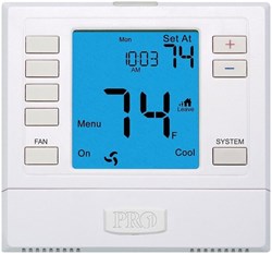 PD411085 T-755 Protech Pro1 Heat Pump Multi Stage 3 Heat/2 Cool Programmable Thermostat ,T755
