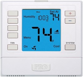 Pd411089 D-w-o T-755h Protech Pro1 Single Stage 1 Heat/1 Cool Programmable Thermostat CAT330PR,T755H,411089,662766443455,662766470048