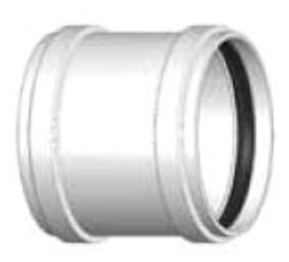 WESTLAKE PIPE & FITTINGS CANADA G626 6 in PVC Coupling Gasketed X