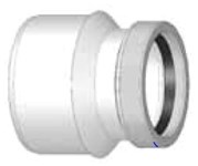 H1212-8  12 in X 8 in PVC SDR 26 Concentric Increaser Bushing Spg X G ,H12128,SDR26