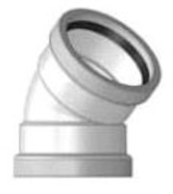 WESTLAKE PIPE & FITTINGS CANADA H508 Plastic Trends 8 in PVC SDR 26 Elbow G X G (1/8 Bend