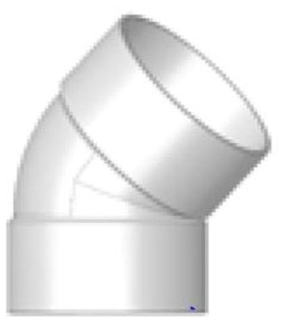 WESTLAKE PIPE & FITTINGS CANADA M504 4 Bend 45 Degree H X H PLAM504