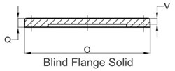 BDF4 4 Blind Flange C110 ,BFN,SIGMBDF4,FLBFN,FLBN,IFLBFN,IFLBN,FLBD04,BDF4,DBF04,68302910,062554,062554,062554,TYL062554,BLIND FLANGE,BDF4,FDIFLGB04,FDI