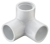 1X1/2 Pvc Side Out 90 Elbow Pipe Fitting Socxfpt Sch40 ,NIBL075200