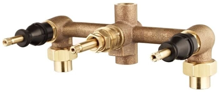 Pfister 3-Handle Tub & Shower Rough-In Valve VALVE ONLY TRIM