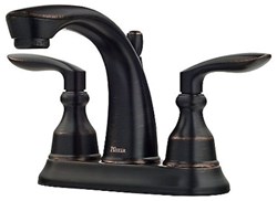 LG48-CB1Y Price Pfister Avalon Tuscan Bronze ADA LF 4 Centerset 3 Hole 2 Handle Bathroom Sink Faucet 1.2 gpm ,LG48-CB1Y,LG48CB1Y