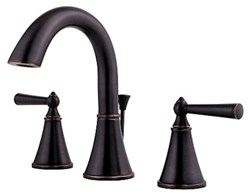 LG49-GL0Y Price Pfister Saxton Tuscan Bronze ADA LF 8 to 15 Widespread 3 Hole 2 Handle Bathroom Sink Faucet 1.2 gpm ,LG49-GL0Y