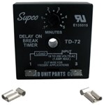 TD72 Supco 1 Amps 19 to 250 Volts Timer ,TD72,TD72,TD72