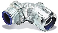 LT5090 90 Degree 1/2 in Liquidtight Malleable Iron Angle Connector ,5252,LT5090