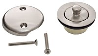 4T-1902C-30 Trim To The Trade 1-5/8 in Polished Nickel Bath Drain Conversion Kit ,4T1902C30