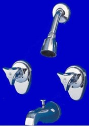 32 Union Brass 2 Handle Tub &amp; Shower Faucet ,32,32