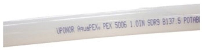 1 1/4&quot; Uponor AquaPEX White, 20-ft. straight length, 100 ft. (5 per bundle) ,F1921250,W20H,Q20H,W20114
