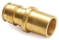 ProPEX LF Brass Sweat Fitting Adapter 1 1/4" PEX x 1 1/4" Copper ,LF4501313,QFAH