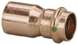 14543 Viega 1-1/2 in X 3/4 in Copper ProPress Reducer FTG X Press ,14543,95691145437,green,VIEGA GREEN,LEAD FREE,PPFRJF,RID14543