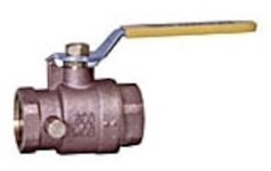 LF IS6301 3/4IN LF BALL VALVE WITH WASTE AND SOLDER END CONNECTIONS ,IS6301,0820932,0123629,SBVF,SWBVF
