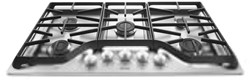 Maytag 36 Stainless Steel Cooktop Ada Sealed Natural Gas ,MGC7536DS